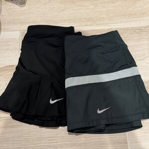 Set of Two Small Nike Tennis/Athletic Skirts